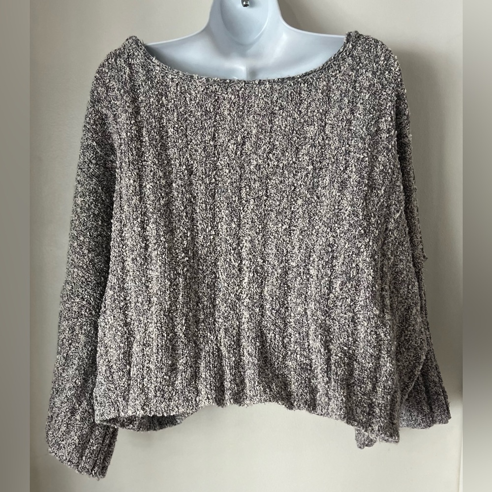 FP Good Day Pullover Oversized Cropped Sweater M - Picture 4 of 5